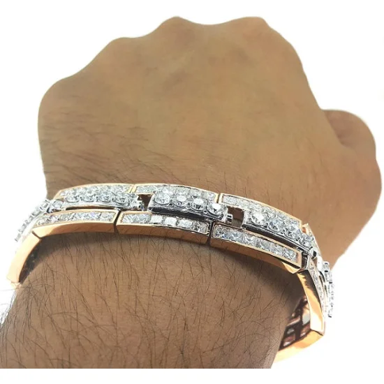 Diamond on sale bracelet chain